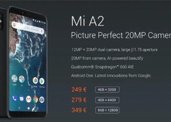 Mi A2 features