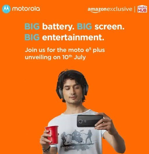 Moto E5 Plus India launch date