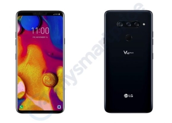 LG V40 leaked render