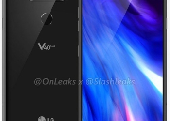 LG V40 unofficial render