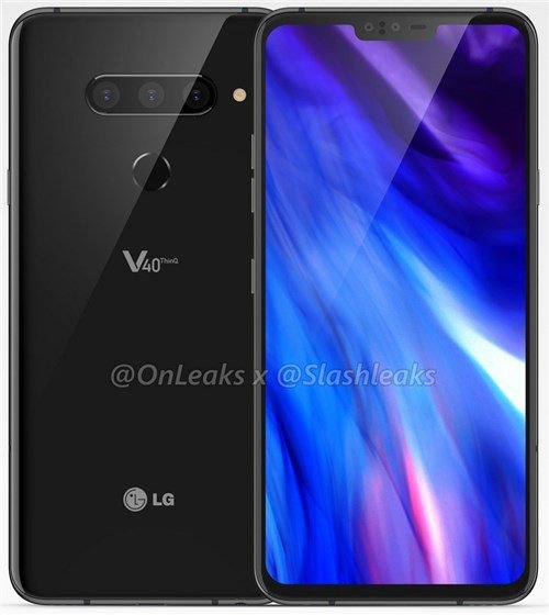 LG V40 unofficial render