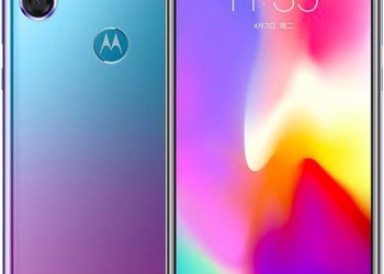 Moto P30 with Notch display