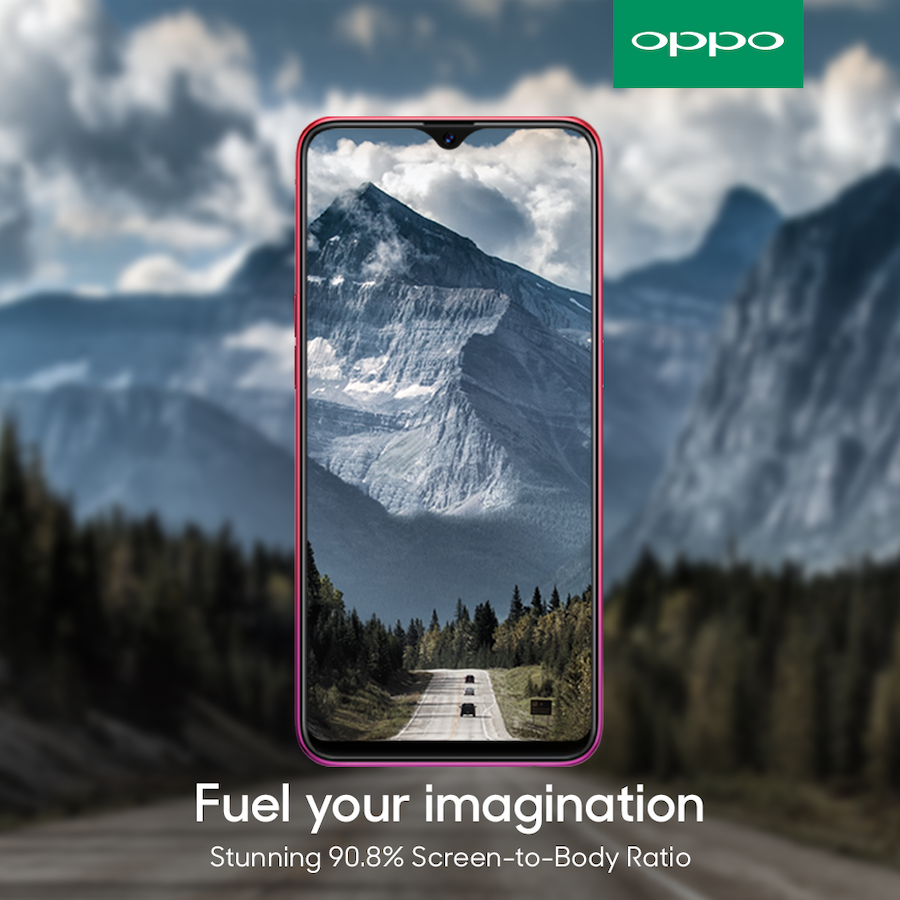 Oppo F9 Pro Ratio