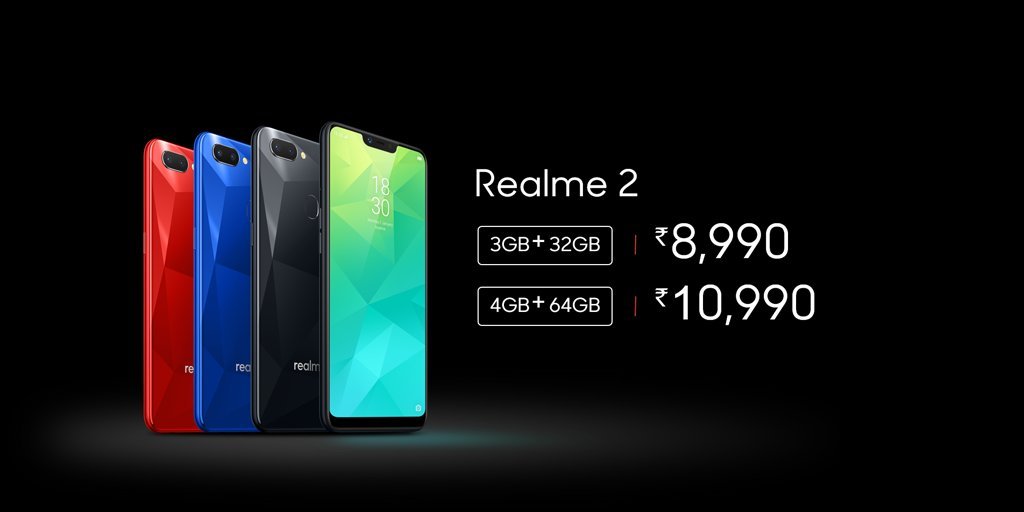 Realme 2 India launch price