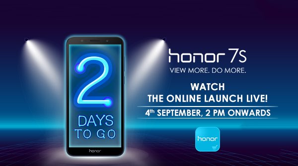 Honor 7S India launch
