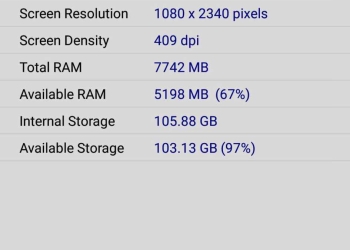 Realme 2 Pro benchmark CPU-Z