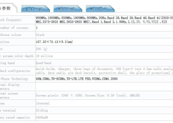 Honor Magic 2 Tech Specs