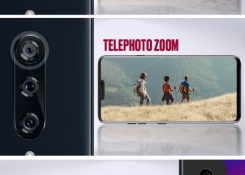 LG V40 ThinQ 5 camera design