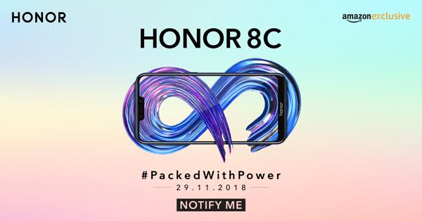 Honor 8C India launch date