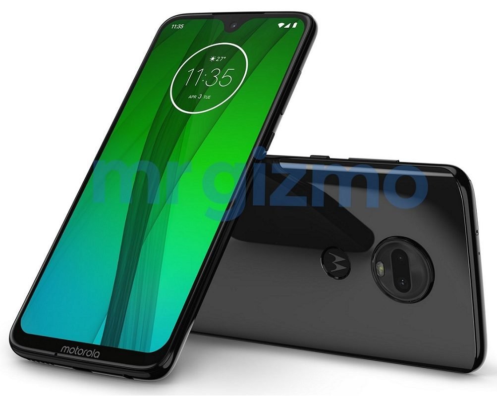 Moto G7 leaked render