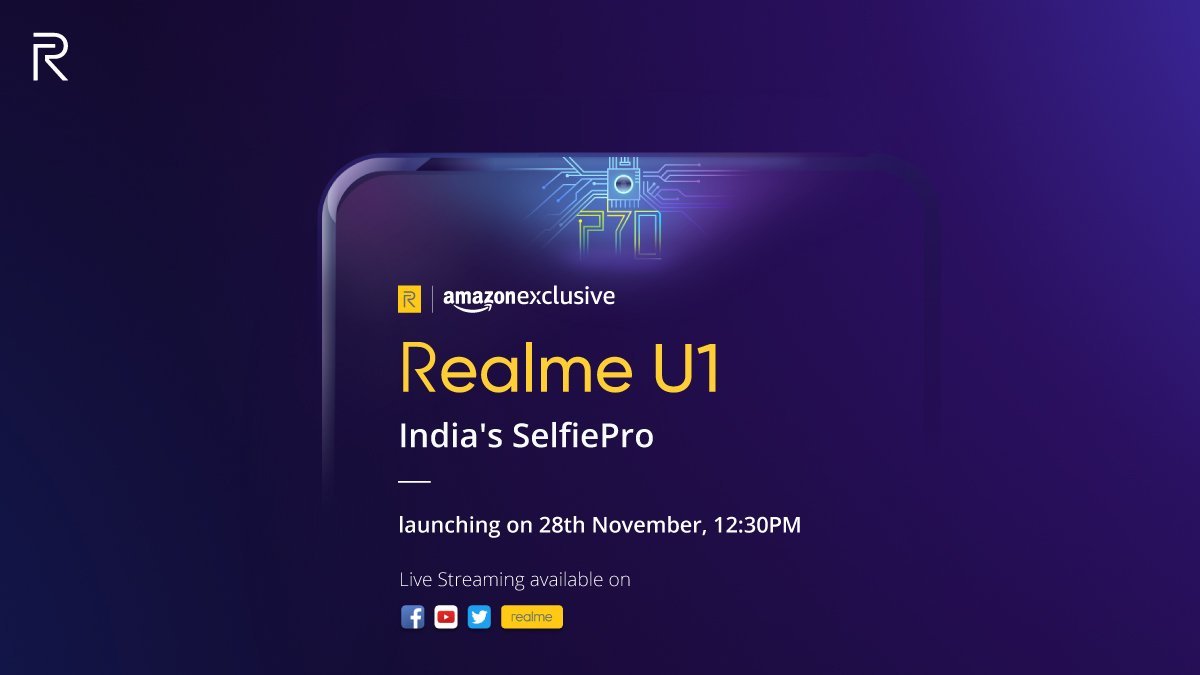 Realme U1 India Launch Date