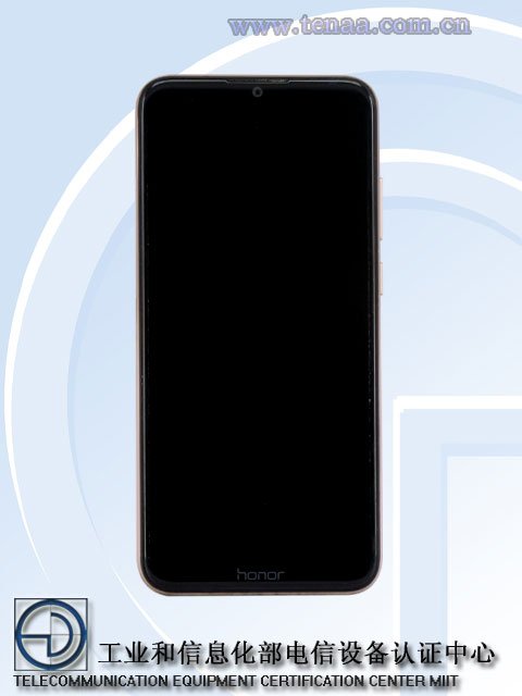 Honor 8A TENAA listing