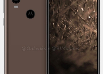 Moto P40 Android One leaked