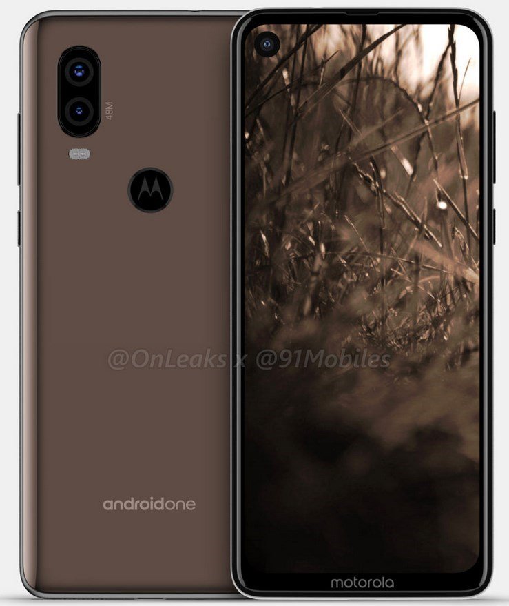 Moto P40 Android One leaked