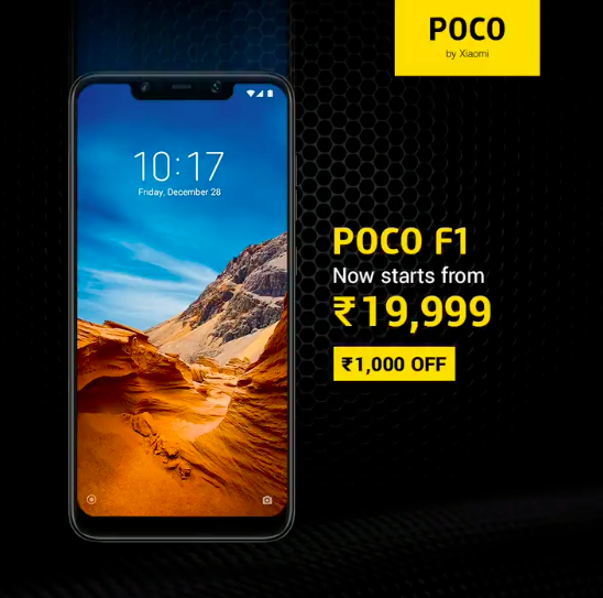 Poco F1 Price Drop