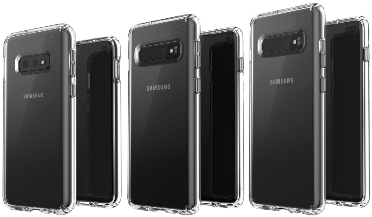 Galaxy S10 leaked case render