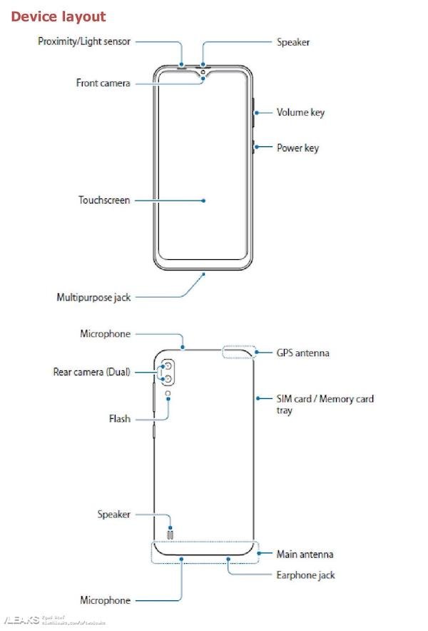 Galaxy m10 specs user manual