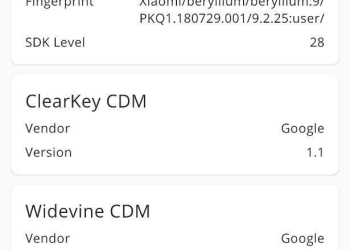 Poco F1 Widevine L1 Support