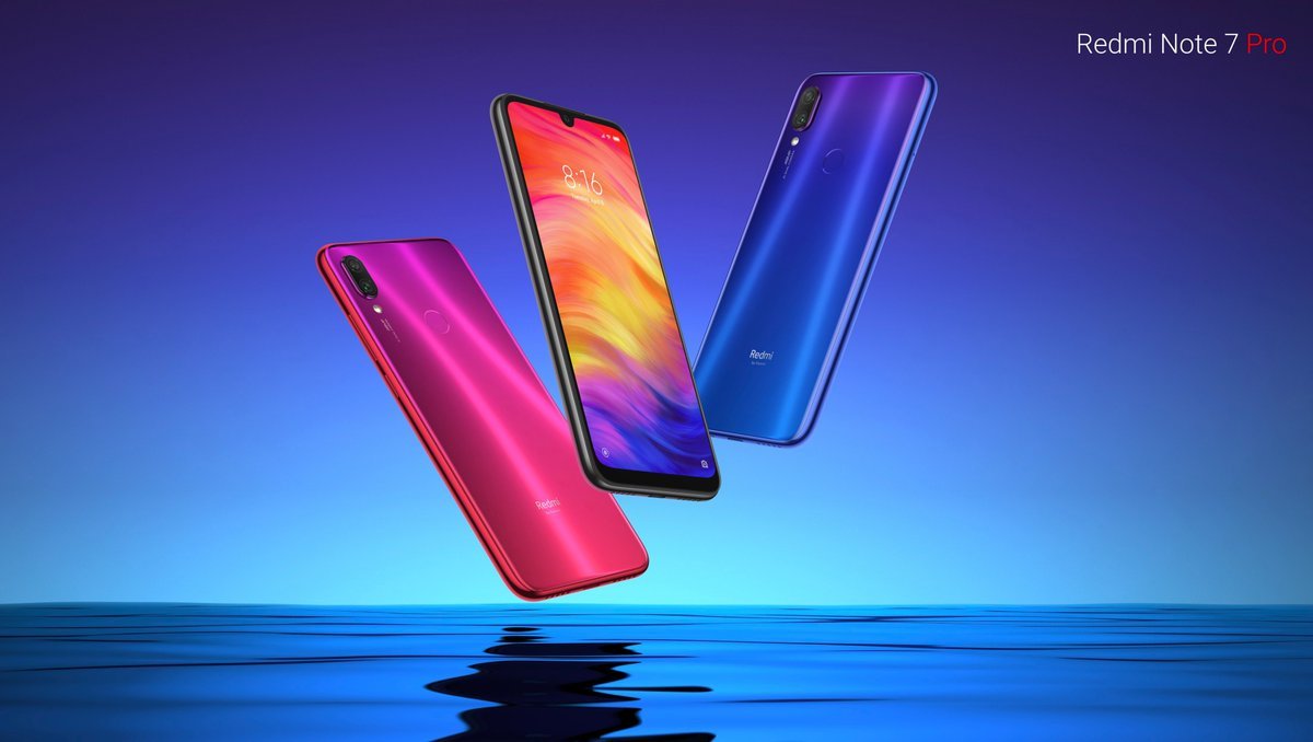 Redmi Note 7 Pro Gradient Colours