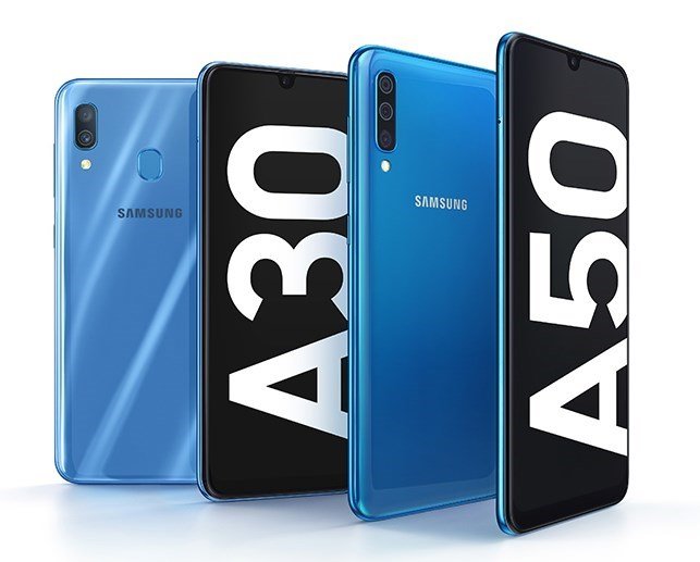 Samsung Galaxy A30 and Galaxy A50