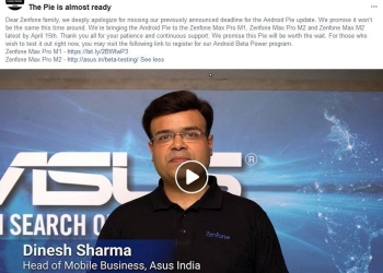 Android Pie Update for Zenfone Max Pro M1 Max Pro M2 Max M2