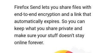 Firefox Send PC