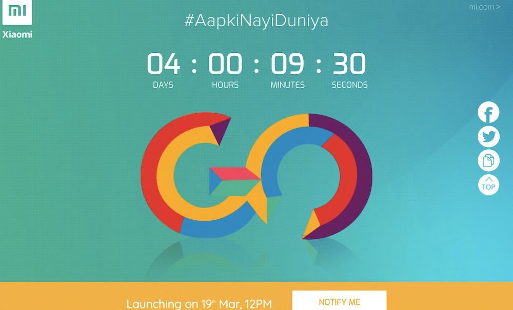 Redmi Go India launch