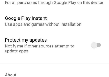 Google Play Store could handle Android Updates