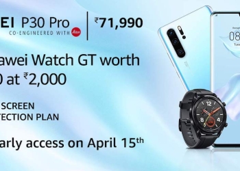 Huawei P30 Pro with Watch