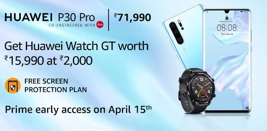 Huawei P30 Pro with Watch