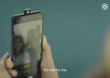 Realme phone with pop up selfie camera