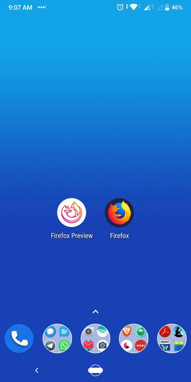 Differences between Mozilla Firefox and Fenix browser