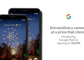 Google Pixel 3a price in India