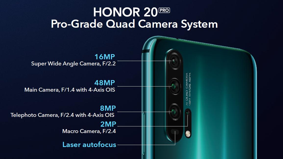 Honor 20 Pro camera