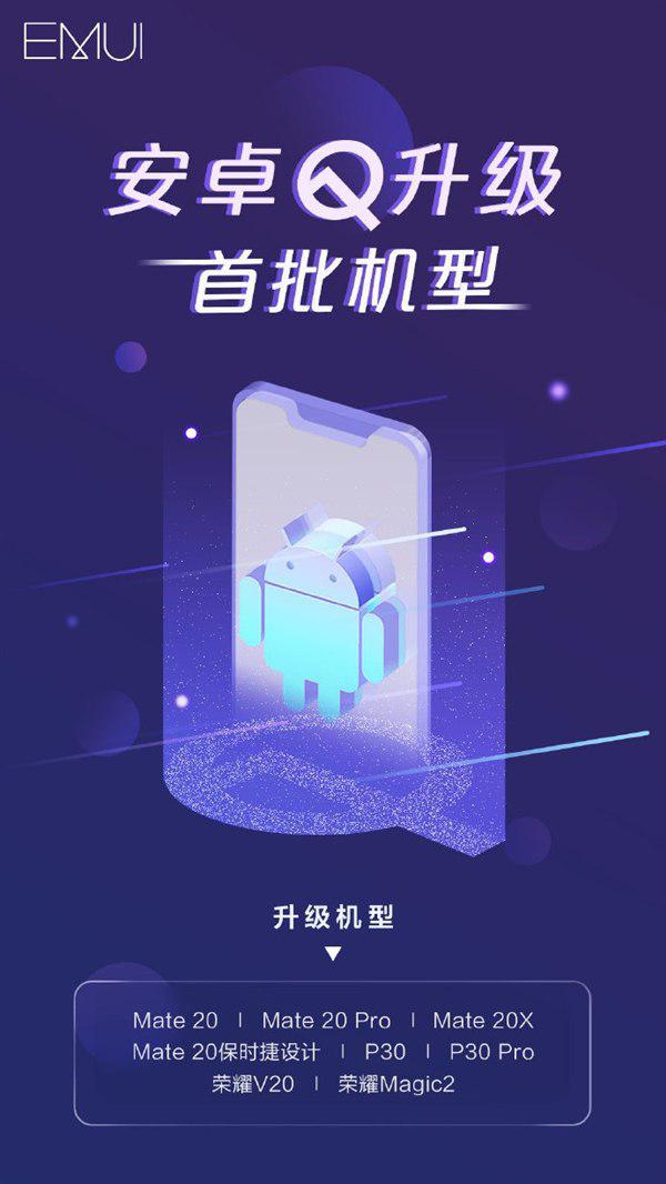 EMUI Android Q update