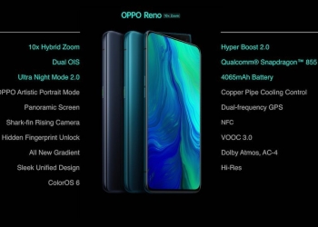 Oppo Reno 10x Zoom Specs