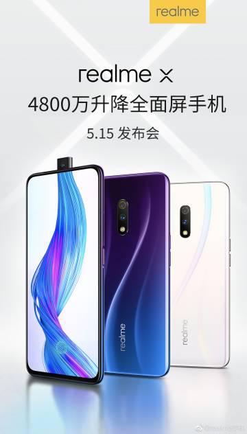Realme X official photos