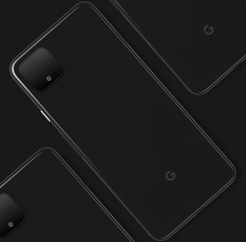 Google Pixel 4 official render