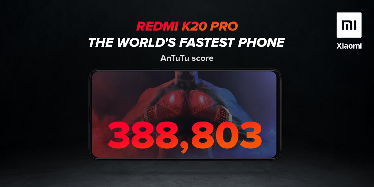 Redmi K20 Pro Antutu score
