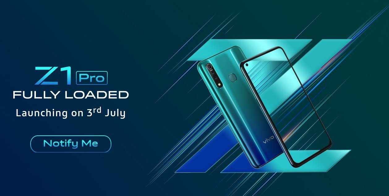 Vivo Z1 Pro India launch date