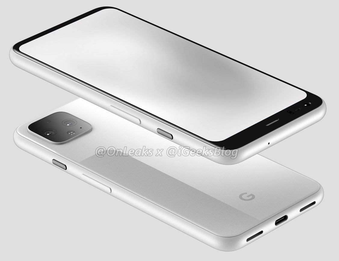Google Pixel 4 leaked renders