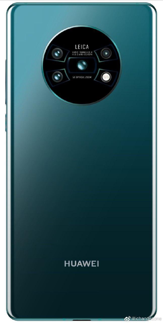 Huawei Mate 30 Pro leaked render