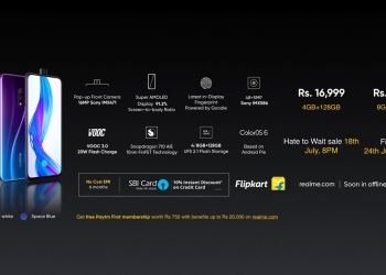 Realme X price in India