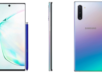 Samsung Galaxy Note10 leaked press renders