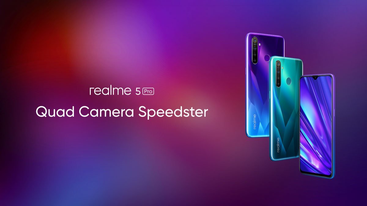Realme 5 Pro crystal design