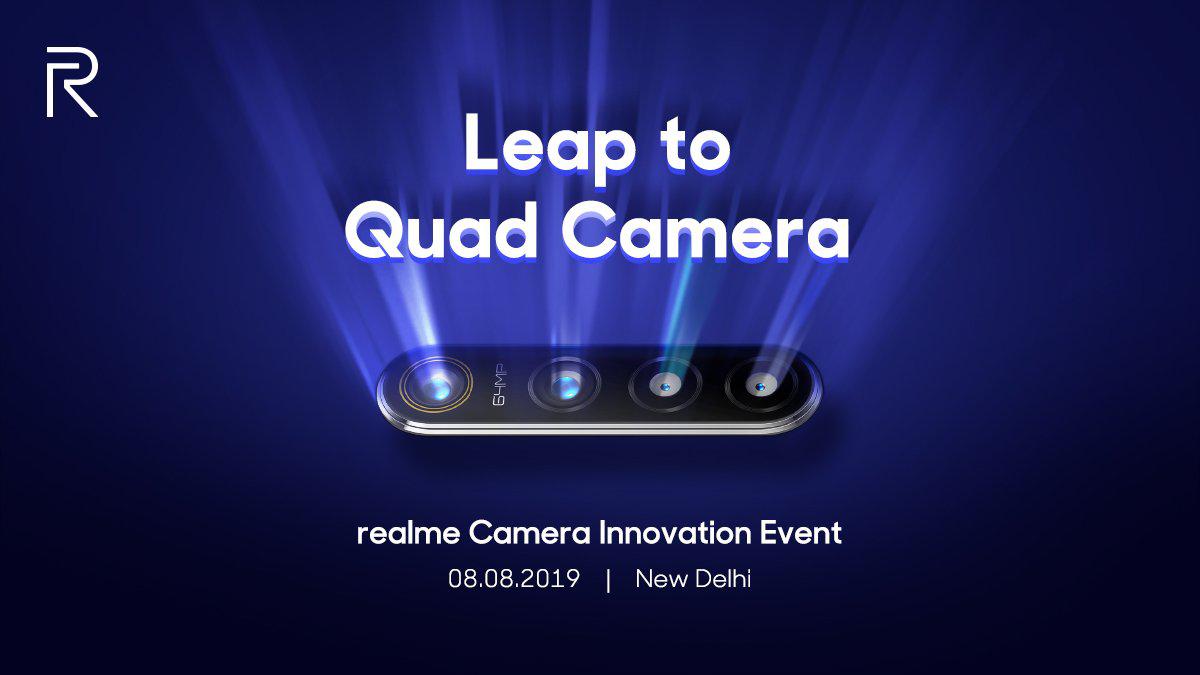 Realme quad camera phone