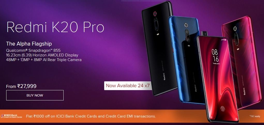 Redmi K20 Pro open sale