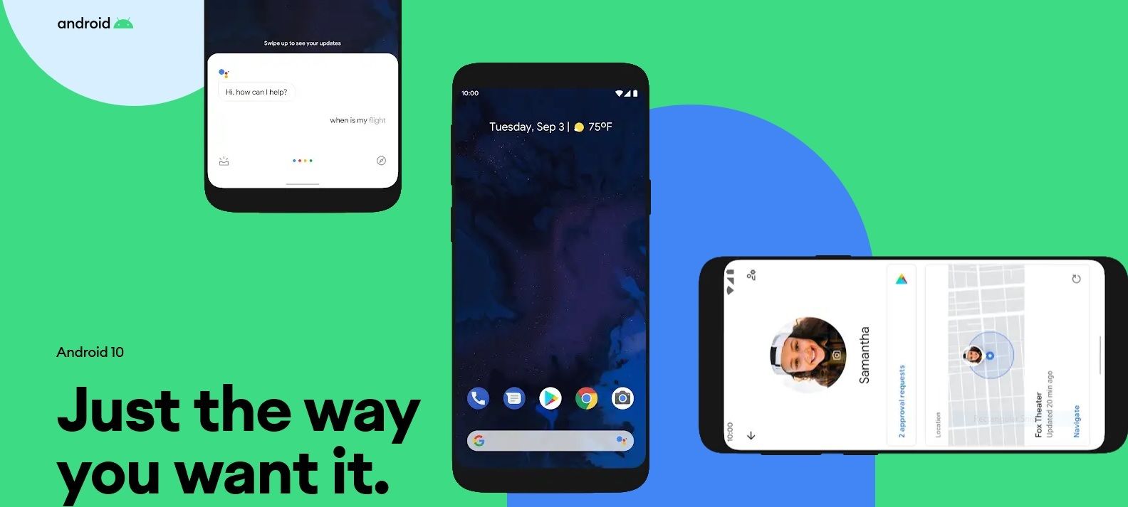 Android 10 features