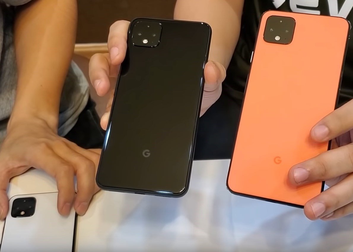 Google Pixel 4 leaked videos - Black