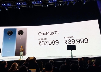 OnePlus 7T price launch event photo